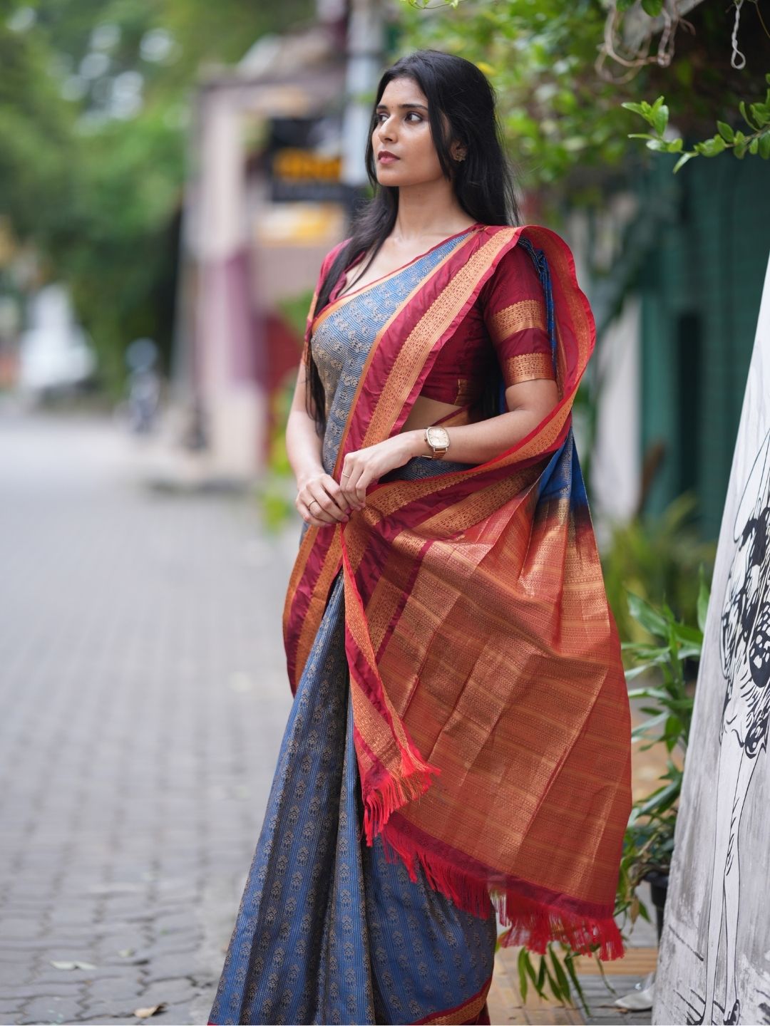 Semi Silk Sarees