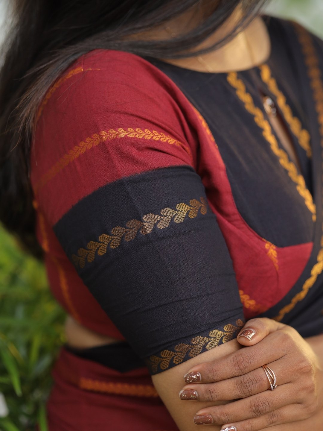 Madurai Sungudi Cotton Saree |  OV16