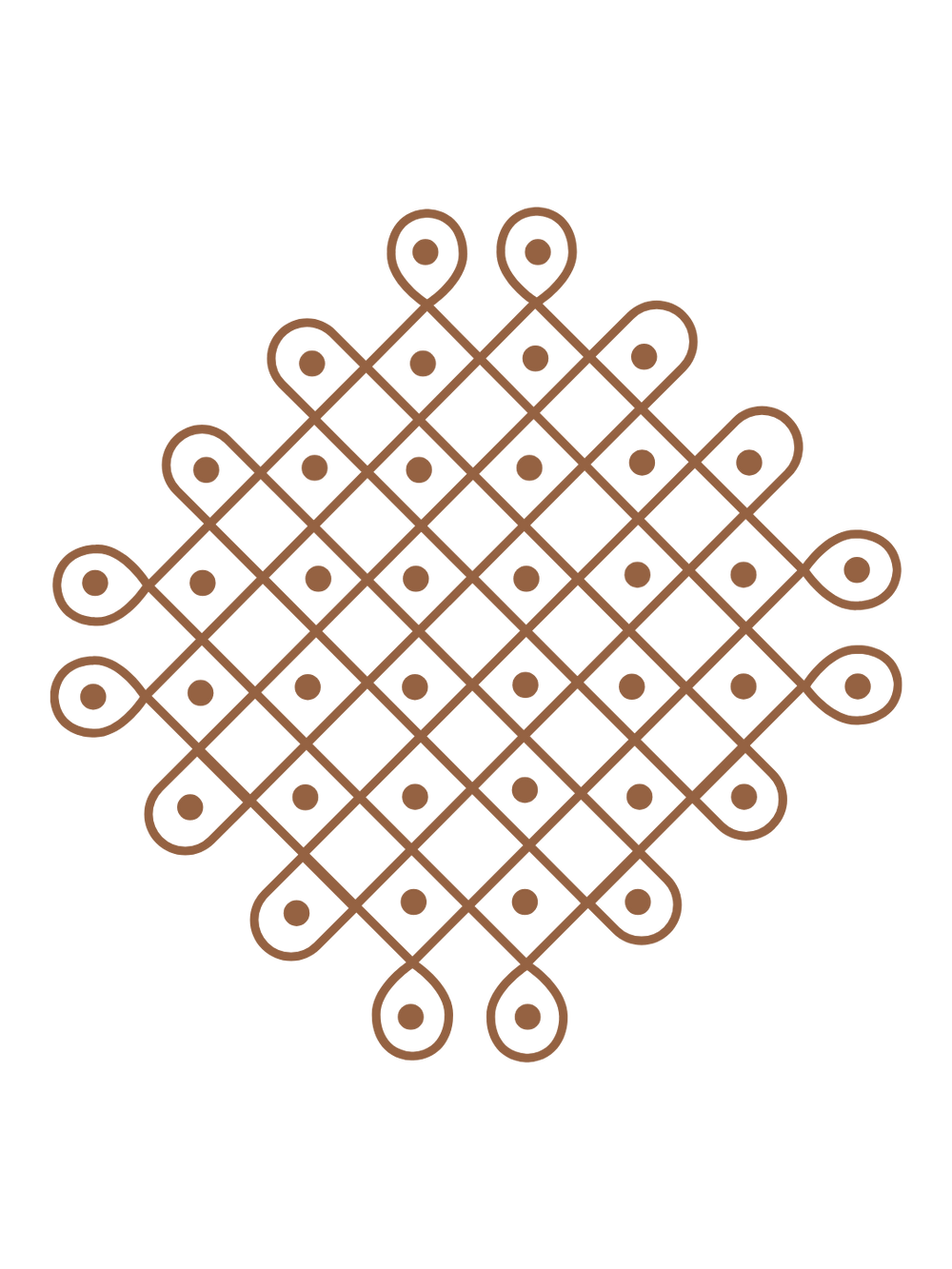 Kolam Pattern