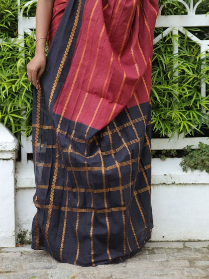 Madurai Sungudi Cotton Saree |  OV16