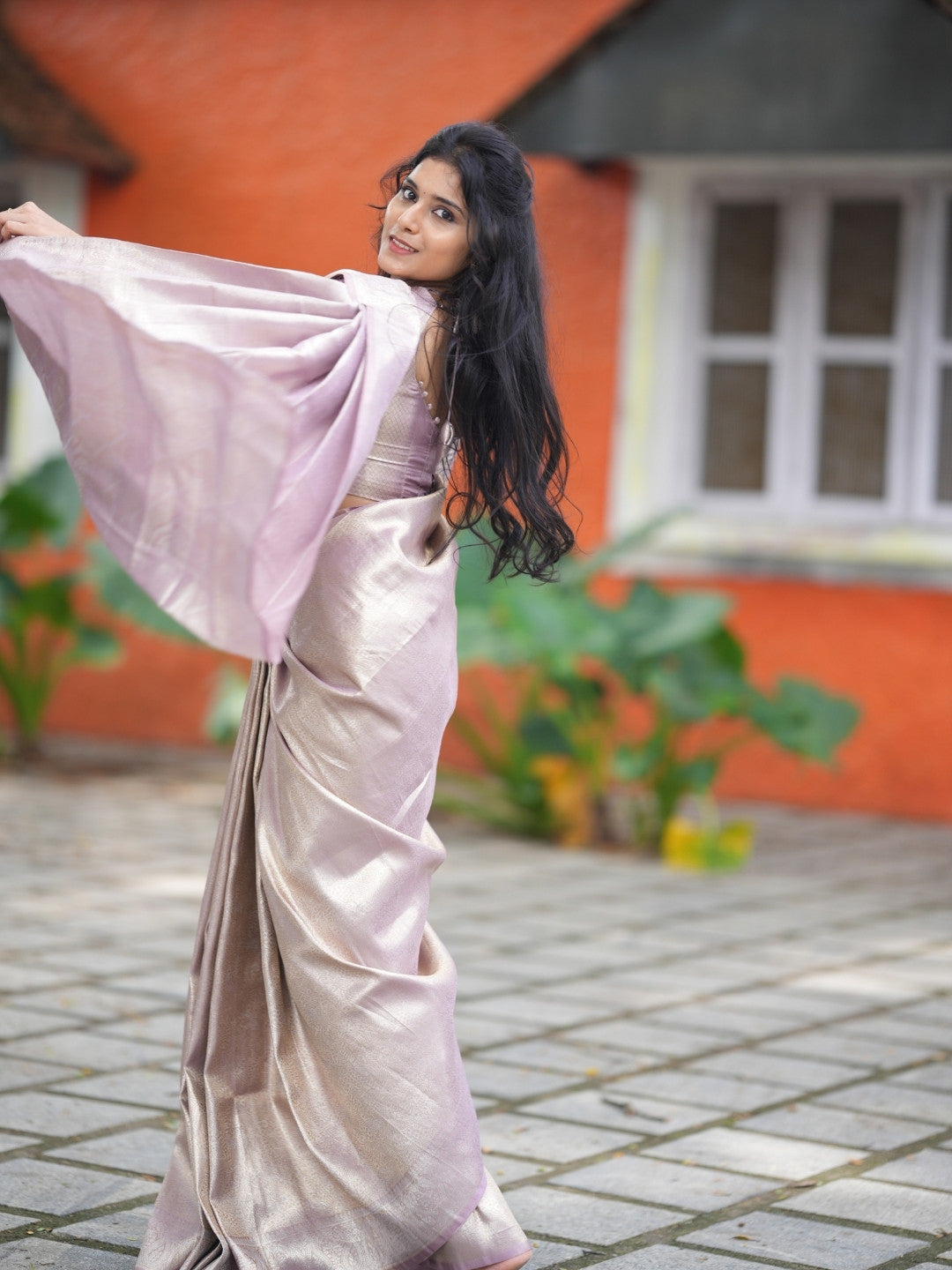 Premium Tissue Saree - OV1